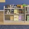 Flash Furniture Bright Beginnings Commercial 3-Shelf, 2-Sided Wooden Classroom Storage Unit w/Clear Divider, Natural MK-KE19233-GG - alternate 5